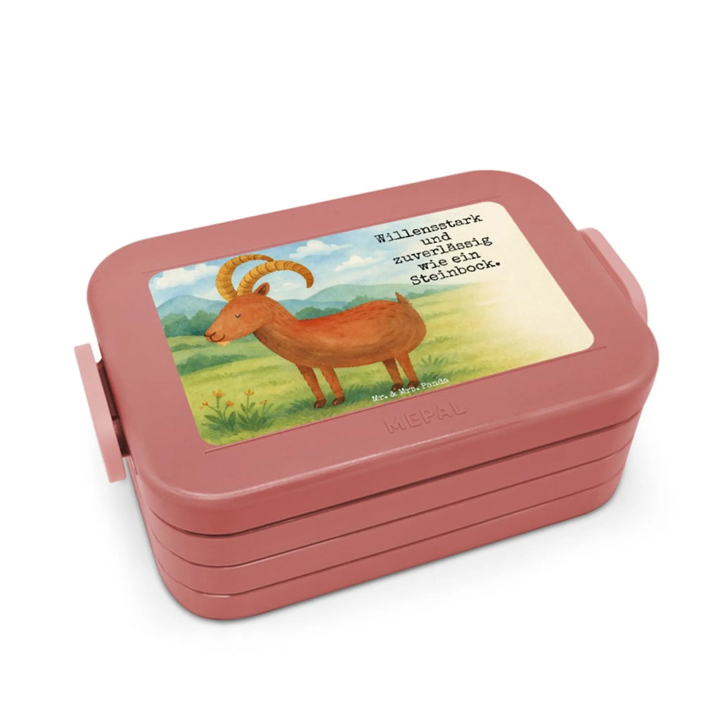 MEPAL Bentobox Sternzeichen Steinbock Design Bentobox, Lunchbox, Brotdose, Tierkreiszeichen, Sternzeichen, Horoskop, Astrologie, Aszendent, Ziege, Steinbock Geschenk, Steinbock Sternzeichen, Steinböcke, Geschenk Dezember, Geburtstag Dezember, Geschenk Januar, Geburtstag Januar, Bock