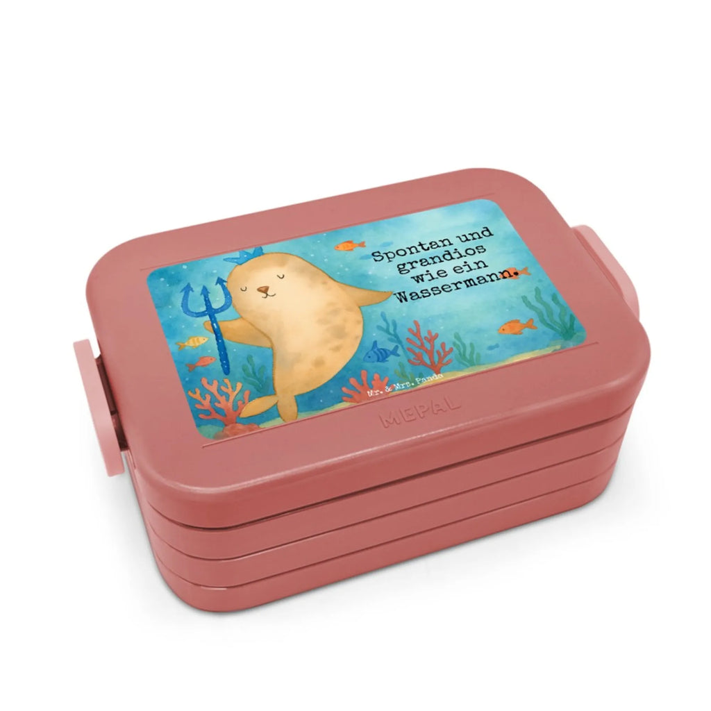 MEPAL Bentobox Sternzeichen Wassermann Design Bentobox, Brotdose, Lunchbox, Tierkreiszeichen, Sternzeichen, Horoskop, Astrologie, Aszendent, Geschenk Februar, Wassermann Geschenk, Geschenk Januar, Nix, Geburtstag Januar, Meer Geschenk, Meermann, Geburtstag Februar, Wassermann Sternzeichen