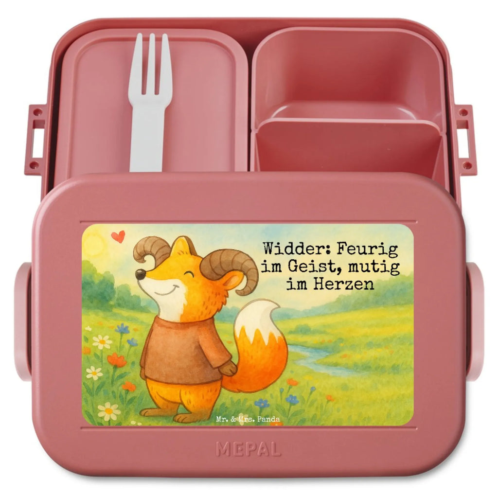 MEPAL Bentobox Widder Astologie Design Lunchbox, Bentobox, Brotdose, Tierkreiszeichen, Sternzeichen, Horoskop, Astrologie, Aszendent, Geburtstagsgeschenk, Geschenk, Widder