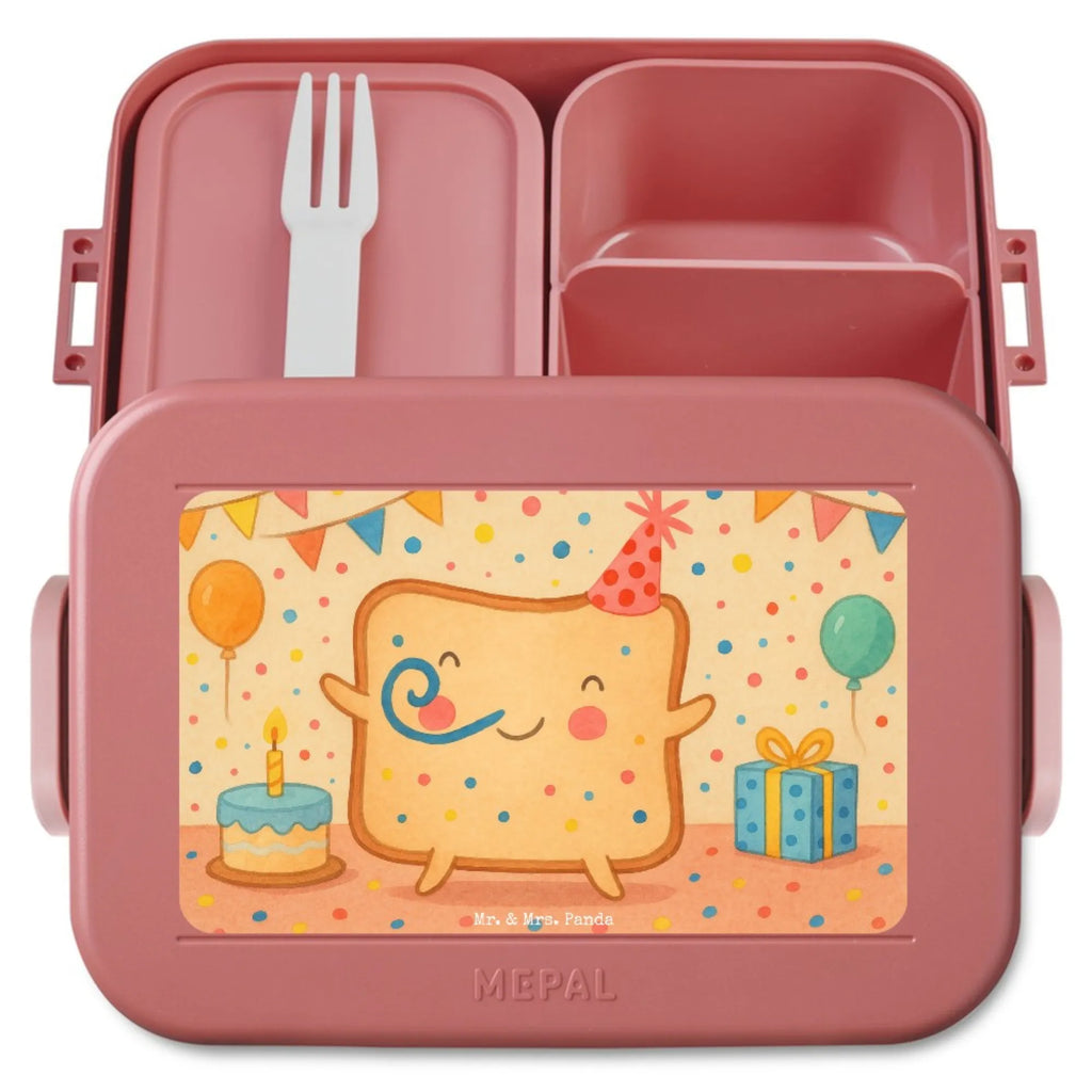 MEPAL Bentobox Toast Party Design Brotdose, Lunchbox, Bentobox, Liebe, Partner, Freund, Freundin, Ehemann, Ehefrau, Heiraten, Verlobung, Heiratsantrag, Liebesgeschenk, Jahrestag, Hocheitstag, für Ehemann, Geschenk für Freundin, Liebesbeweis, Hochzeitstag, für Männer, Geschenk für Partner, Valentinstag, Mitbringsel, Geschenk für Frauen