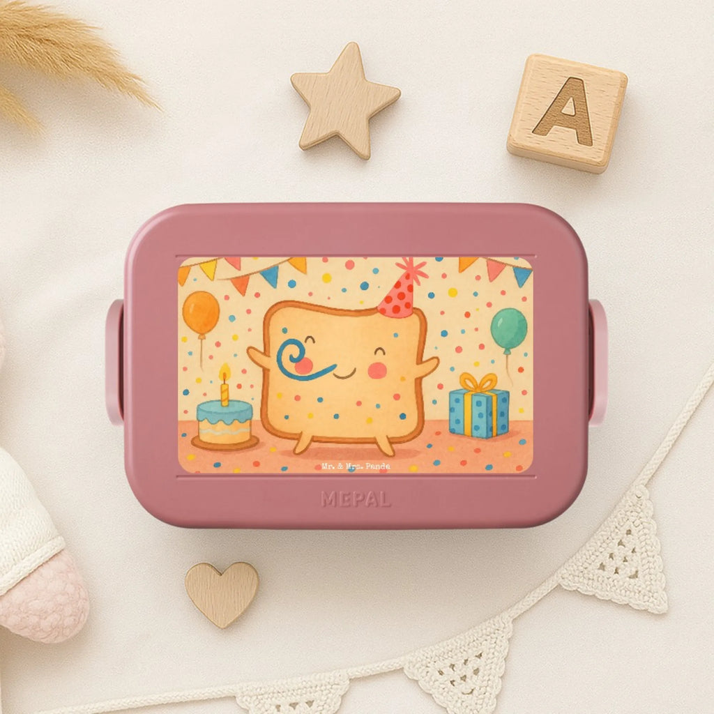 MEPAL Bentobox Toast Party Design Brotdose, Lunchbox, Bentobox, Liebe, Partner, Freund, Freundin, Ehemann, Ehefrau, Heiraten, Verlobung, Heiratsantrag, Liebesgeschenk, Jahrestag, Hocheitstag, für Ehemann, Geschenk für Freundin, Liebesbeweis, Hochzeitstag, für Männer, Geschenk für Partner, Valentinstag, Mitbringsel, Geschenk für Frauen