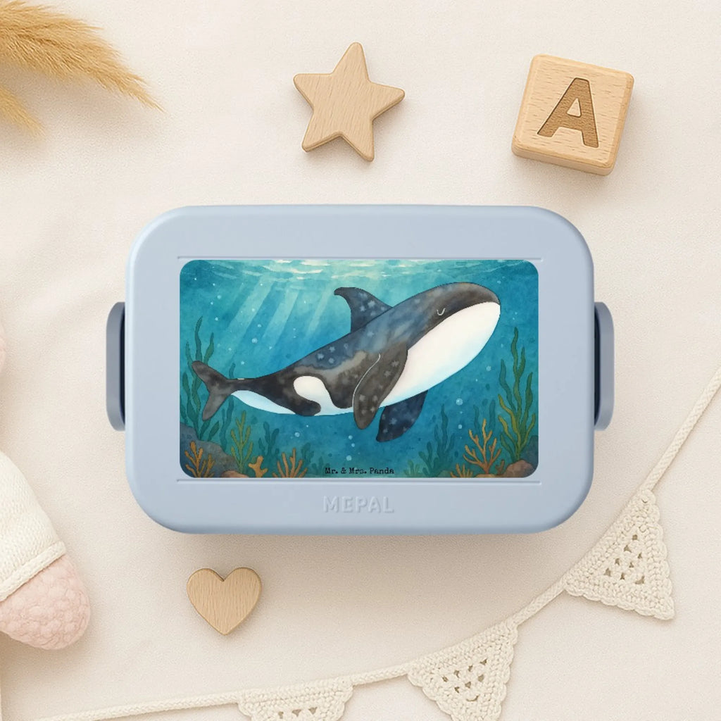 MEPAL Bentobox Orca Design Brotdose, Lunchbox, Bentobox, Meerestiere, Meer, Urlaub, Killerwal, Startup, Möglichkeiten, Büro, Arbeit, Motivation, Wal, Orca, Selbstliebe, Neustart, Orcas