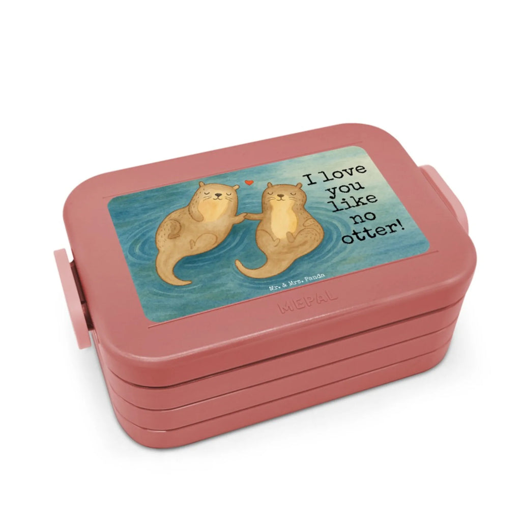 MEPAL Bentobox Otter Hände halten Design Brotdose, Lunchbox, Bentobox, Otter, Fischotter, Seeotter, Otter Seeotter See Otter