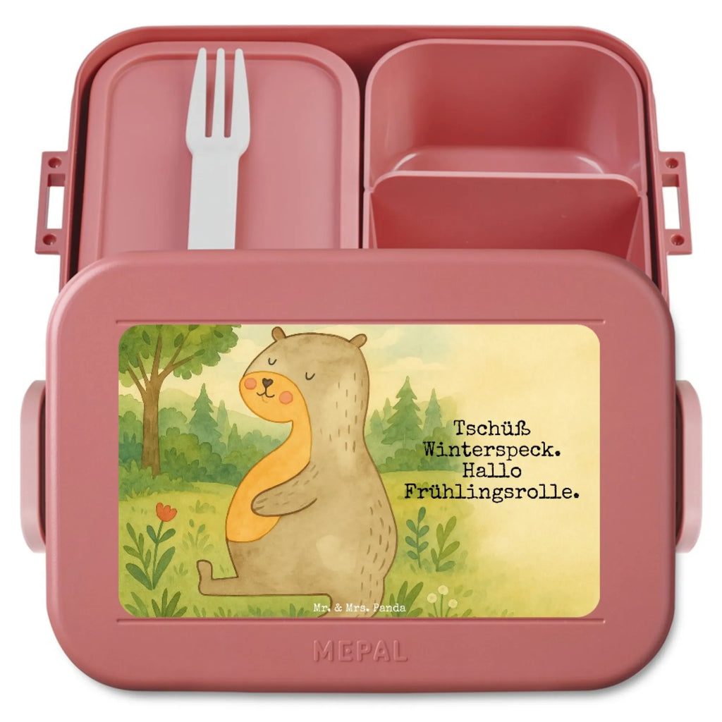 MEPAL Bentobox Otter Bauch Design Lunchbox, Bentobox, Brotdose, Otter, Fischotter, Seeotter, Otter Seeotter See Otter