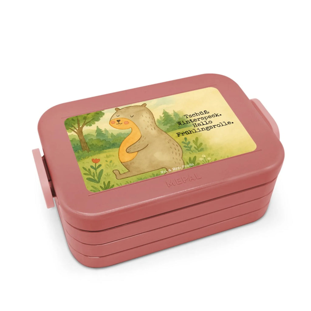MEPAL Bentobox Otter Bauch Design Lunchbox, Bentobox, Brotdose, Otter, Fischotter, Seeotter, Otter Seeotter See Otter