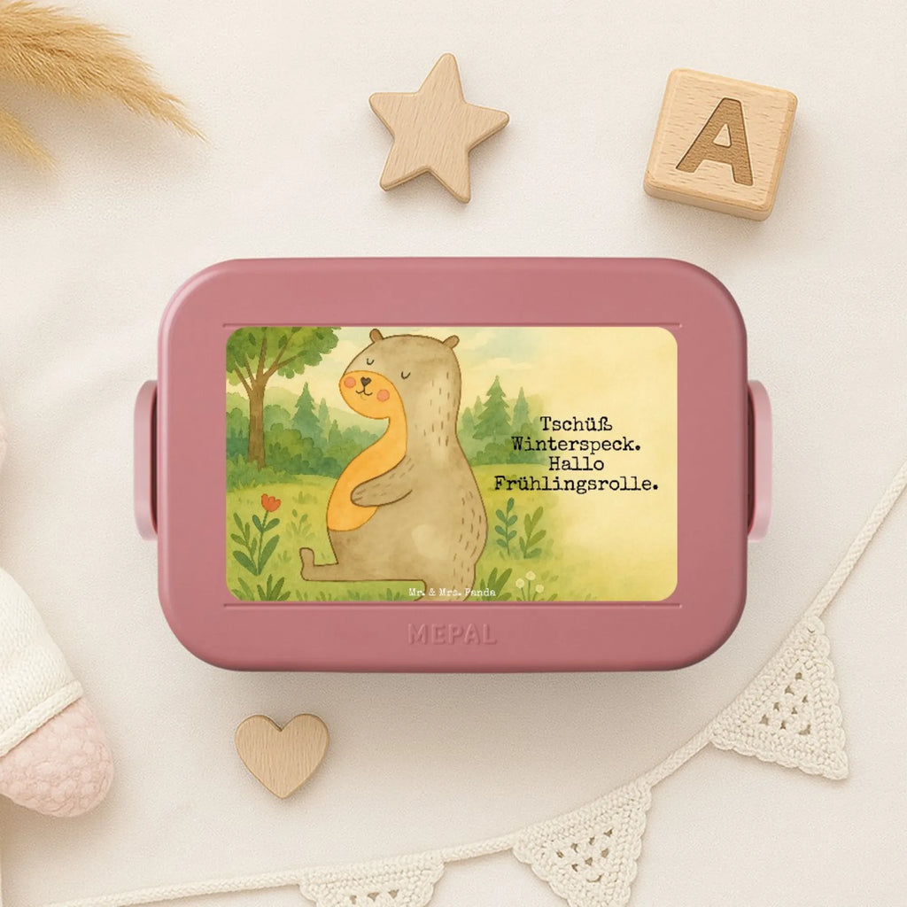 MEPAL Bentobox Otter Bauch Design Lunchbox, Bentobox, Brotdose, Otter, Fischotter, Seeotter, Otter Seeotter See Otter