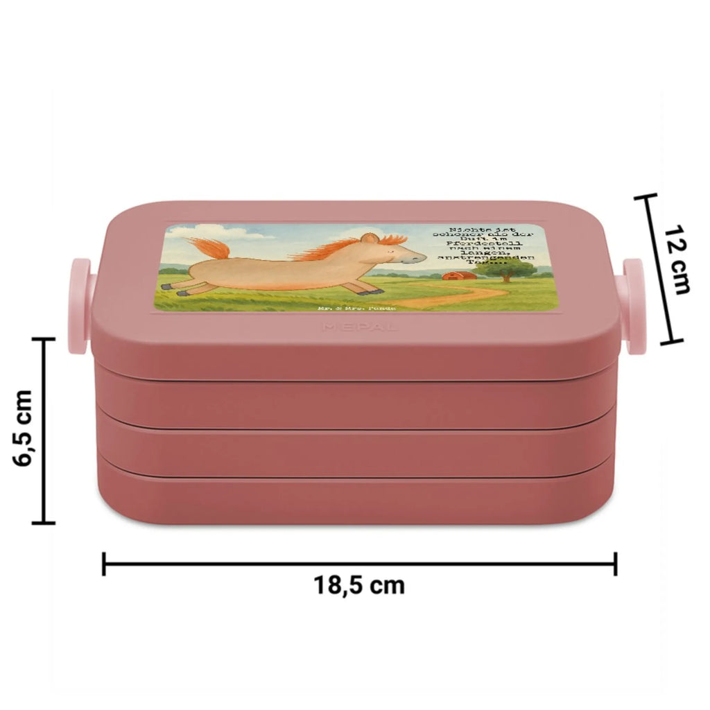 MEPAL Bentobox Pferd Springen Design Lunchbox, Bentobox, Brotdose, Bauernhof, Hoftiere, Landwirt, Landwirtin, reiten, Pferde, Pony, ausreiten, Stall, Pferdestall, Pferd, Pferdebesitzer