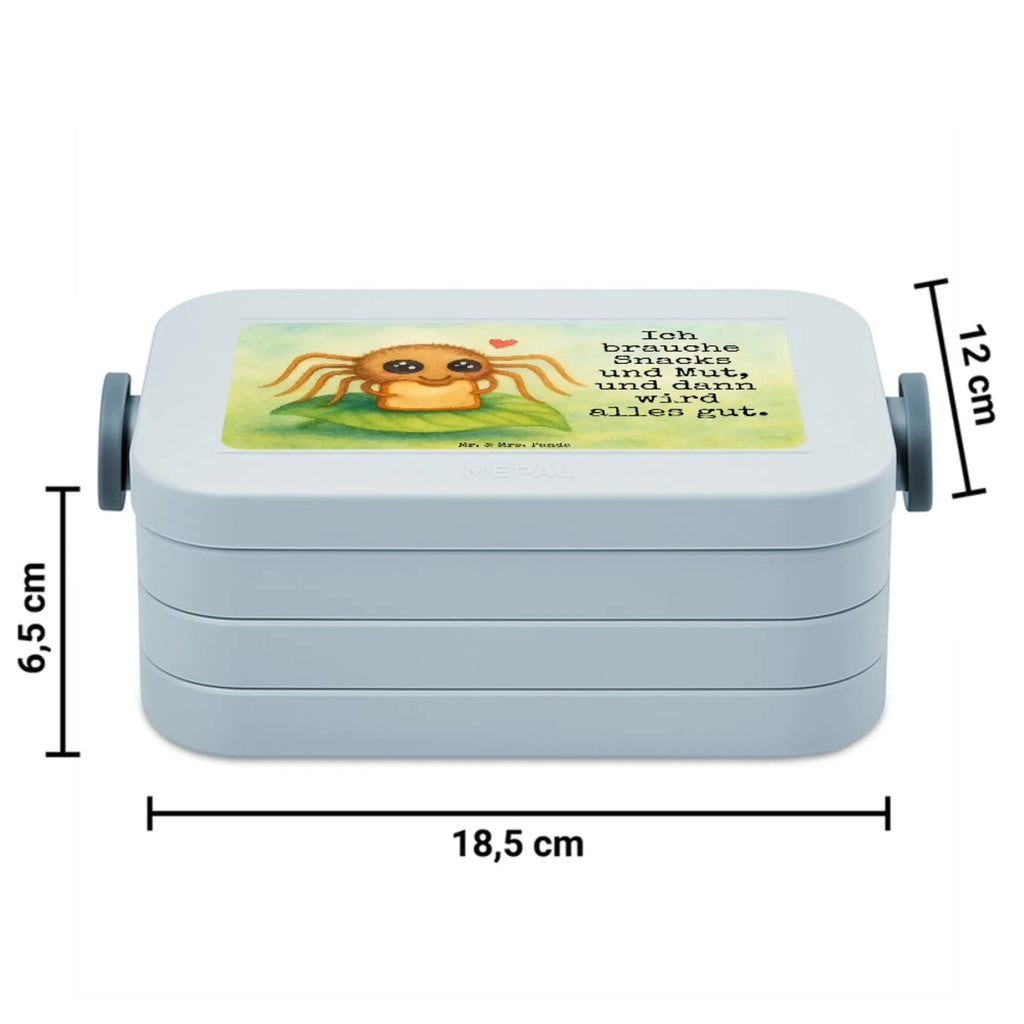 MEPAL Bentobox Spinne Agathe Sandwich Design Lunchbox, Bentobox, Brotdose, Spinne Agathe, Spinne, Agathe, Videos, Merchandise, Alles wird gut, Lebensfreude, Mut, Verfressen, Hungrig, Glück, Hunger