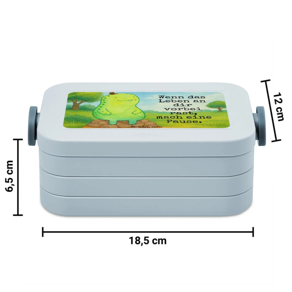 MEPAL Bentobox Schildkröte Pause Design Bentobox, Lunchbox, Brotdose, Schildkröte, Achtsamkeit, achtsam, Entschleunigen