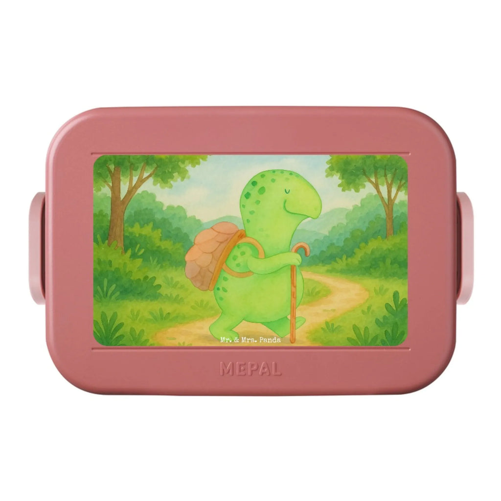 MEPAL Bentobox Schildkröte Wanderer Design Brotdose, Lunchbox, Bentobox, Schildkröte, Motivationssprüche, Neuanfang, Motivationsspruch, Motivation, Schildkröten