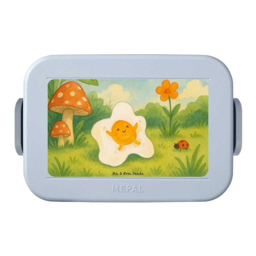 MEPAL Bentobox Spiegelei Ei Design Lunchbox, Bentobox, Brotdose, Tiermotive, Gute Laune, lustige Sprüche, Tiere, Ei, Glücklich, Tag, Spiegelei, Schön, Liebe