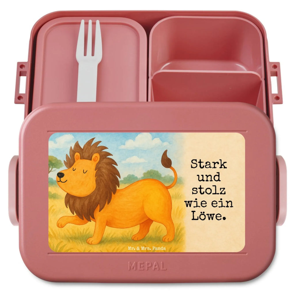MEPAL Bentobox Sternzeichen Löwe Design Bentobox, Lunchbox, Brotdose, Tierkreiszeichen, Sternzeichen, Horoskop, Astrologie, Aszendent, Löwe Sternzeichen, Geschenk Juli, Geburtstag Juli, Geschenk August, Löwe Geschenk, König der Tiere, Geburtstag August