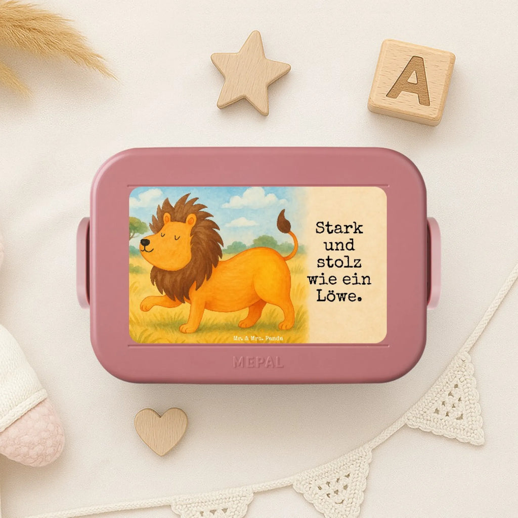 MEPAL Bentobox Sternzeichen Löwe Design Bentobox, Lunchbox, Brotdose, Tierkreiszeichen, Sternzeichen, Horoskop, Astrologie, Aszendent, Löwe Sternzeichen, Geschenk Juli, Geburtstag Juli, Geschenk August, Löwe Geschenk, König der Tiere, Geburtstag August