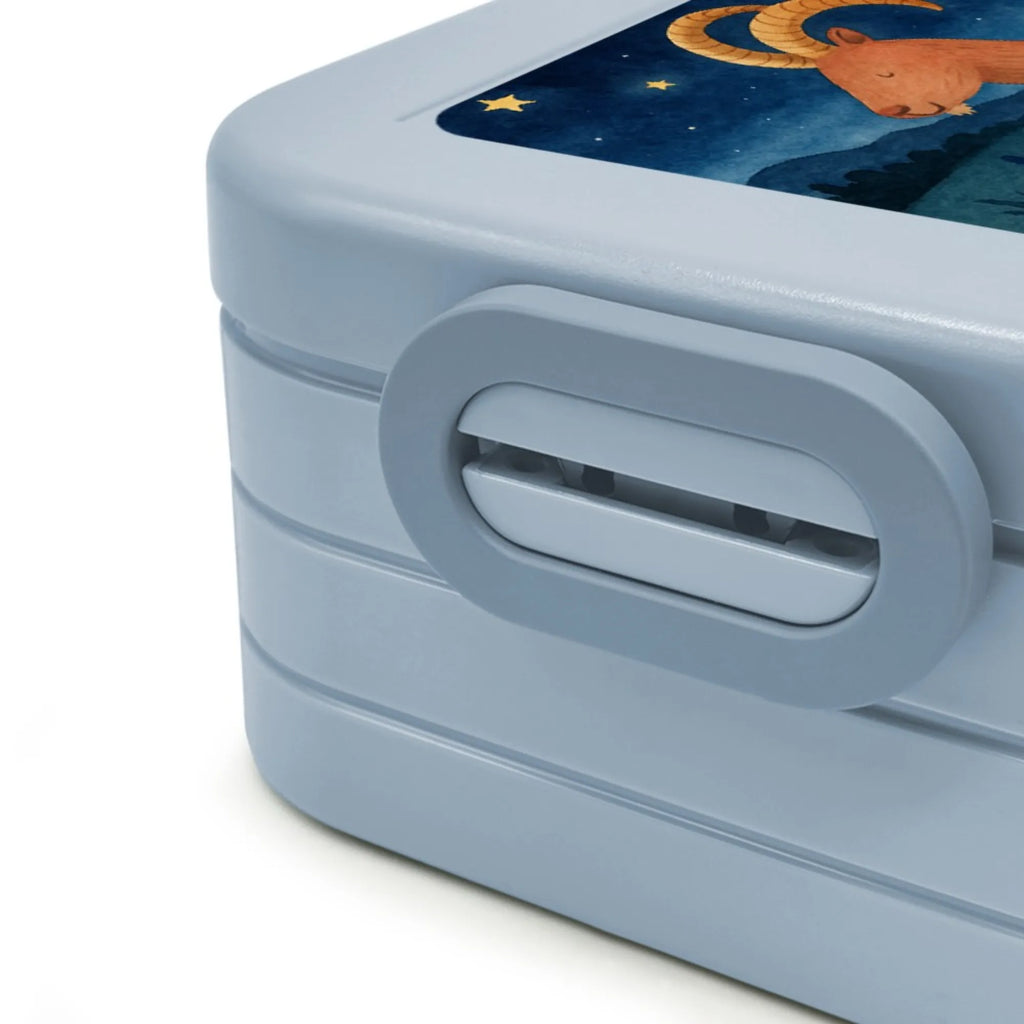 MEPAL Bentobox Sternzeichen Steinbock Design Bentobox, Lunchbox, Brotdose, Tierkreiszeichen, Sternzeichen, Horoskop, Astrologie, Aszendent, Ziege, Steinbock Geschenk, Steinbock Sternzeichen, Steinböcke, Geschenk Dezember, Geburtstag Dezember, Geschenk Januar, Geburtstag Januar, Bock