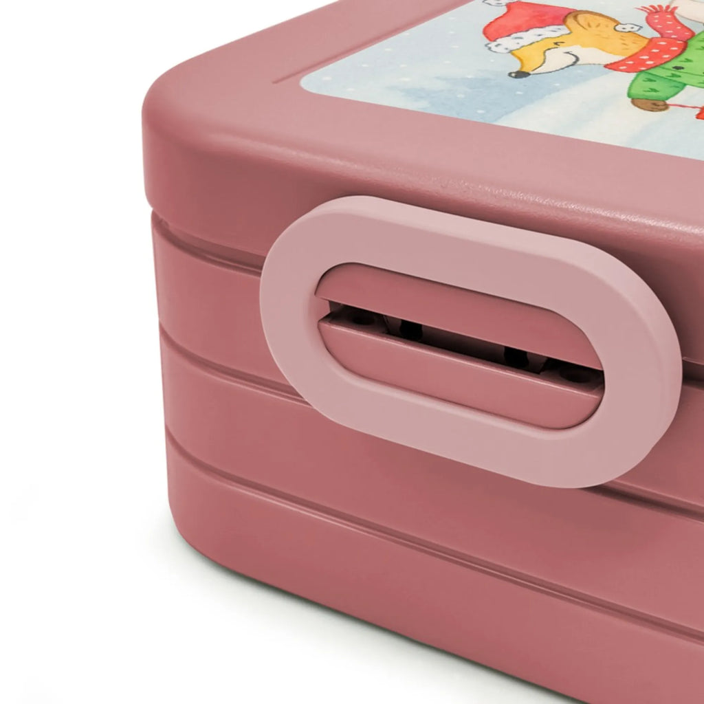 MEPAL Bentobox Fuchs  Schlittschuhe Design Brotdose, Bentobox, Lunchbox, Winter, Weihnachten, Weihnachtsdeko, Nikolaus, Advent, Heiligabend, Wintermotiv, Weihnachtsbaum, Tannenbaum, Weihnachtszeit, Weihnachtsmann, Weihnachtstage