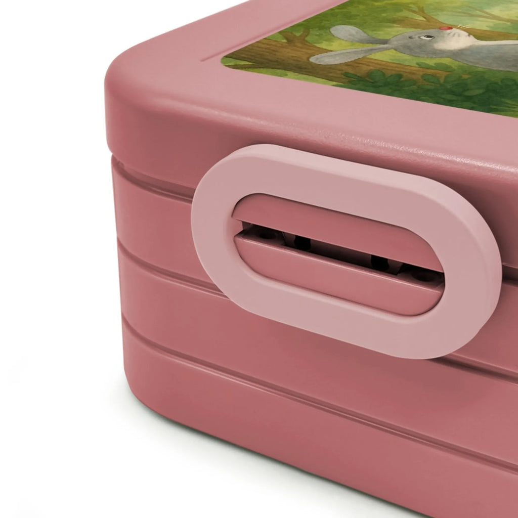 MEPAL Bentobox Hase Igel Design Lunchbox, Brotdose, Bentobox, Tiermotive, Gute Laune, lustige Sprüche, Tiere, Spruch romantisch, Trösten, Liebe Spruch, Igel und Hase, Trennungsschmerz, Herzschmerz, Liebeskummer Geschenk, Hase, Igel