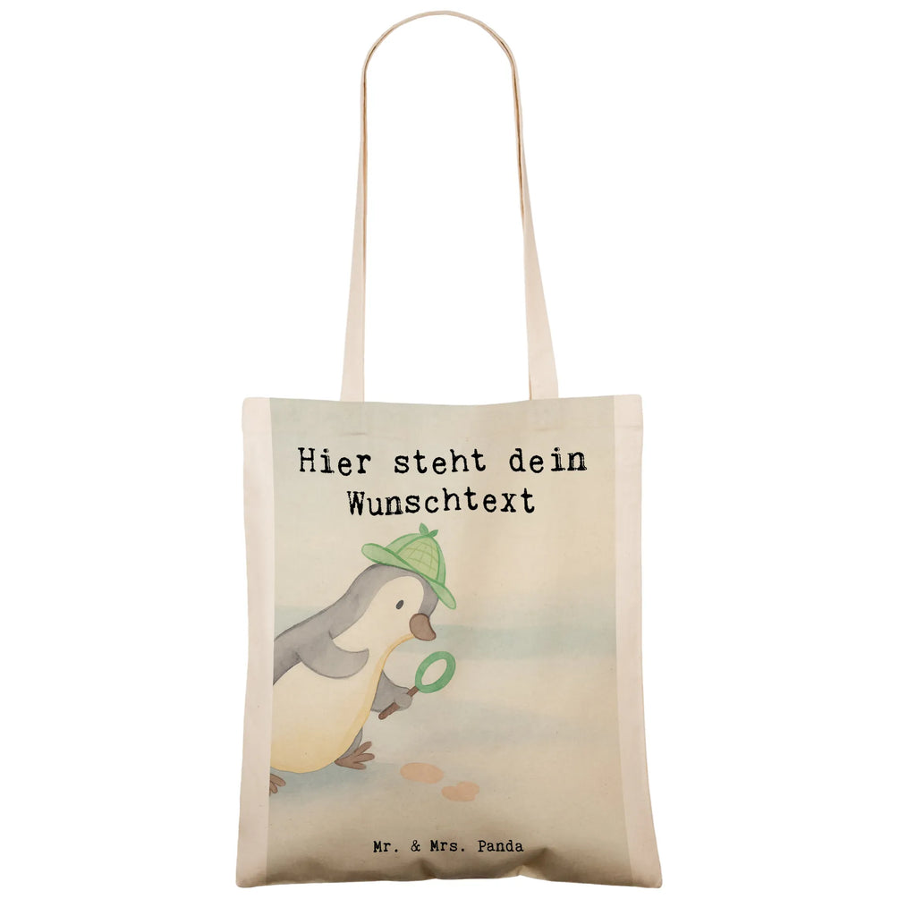 Personalisierte Tragetasche Detektiv Leidenschaft Design Personalisierter Stoffbeutel, Einkaufstasche mit Namen, Personalisierte Jutetasche, Personalisierte Tasche, Tragetasche mit Namen, Stoffbeutel mit Namen, Personalisierte Einkaufstasche, Personalisierter Jutebeutel, Personalisierte Kindergartentasche, Personalisierter Beutel, Personalisierte Beuteltasche, Beruf, Ausbildung, Jubiläum, Abschied, Rente, Kollege, Kollegin, Geschenk, Schenken, Arbeitskollege, Mitarbeiter, Firma, Danke, Dankeschön, Wirtschaftsdetektei, Berufsdetektiv, Privatdetektei, Detektivausbildung, Agent, Spurensuche, Ermittler, Detektiv