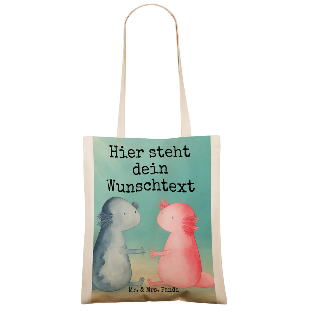 Personalisierte Tragetasche Axolotl Liebe Design Personalisierte Kindergartentasche, Personalisierte Jutetasche, Tragetasche mit Namen, Stoffbeutel mit Namen, Personalisierte Tasche, Personalisierte Einkaufstasche, Einkaufstasche mit Namen, Personalisierter Stoffbeutel, Personalisierte Beuteltasche, Personalisierter Beutel, Personalisierter Jutebeutel, Axolotl, Molch, Jahrestag, Lurche, Verlobter, Liebesbeweis, Valentinstag, große Liebe, Ehemann, Schwanzlurch, Freund, Liebe, Axolot, Lurch