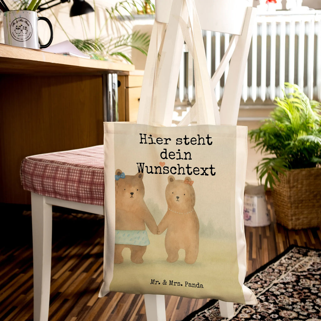 Personalizowana torba Niedźwiedź przyjaciółka Design Niedźwiedź, Miś, Pluszowy miś