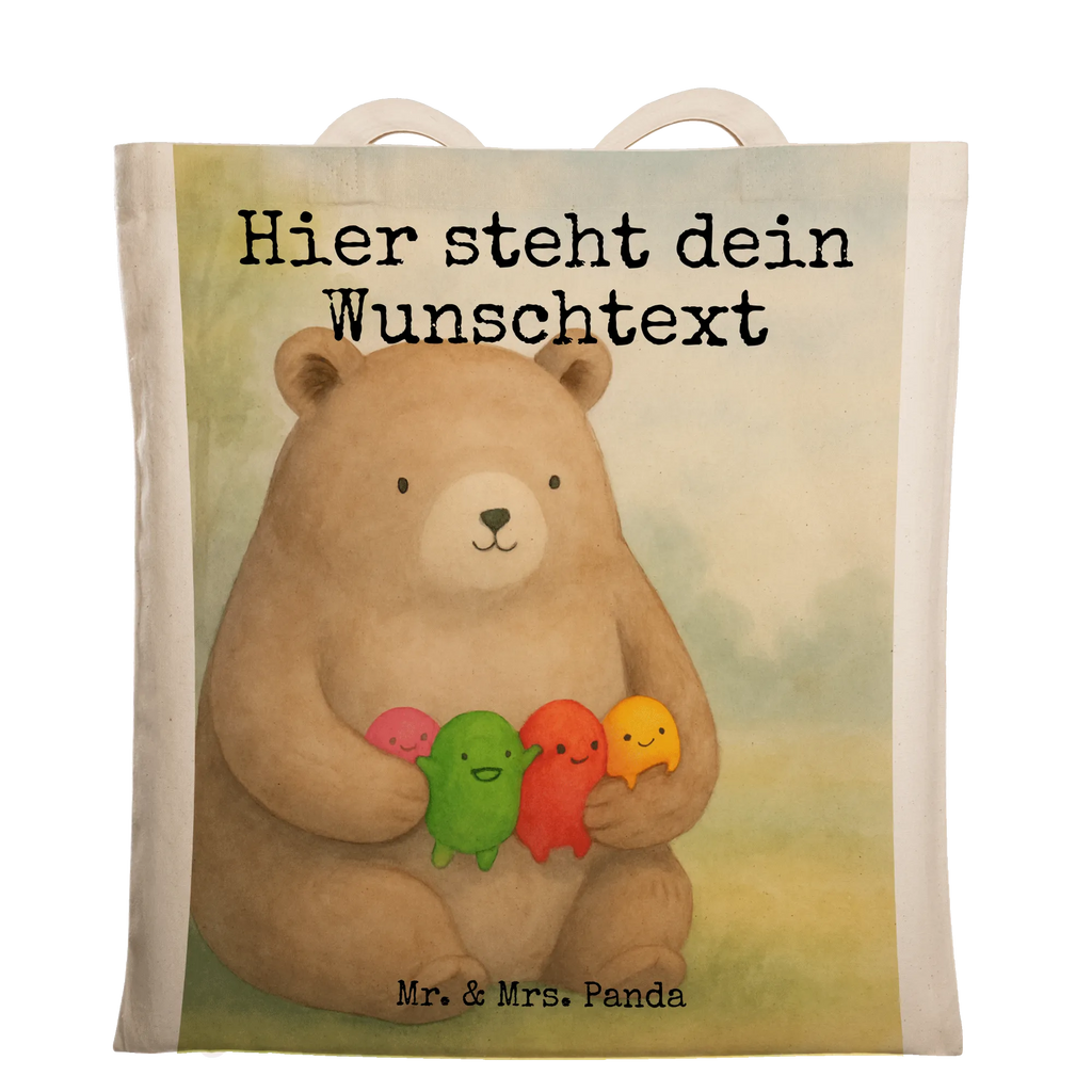 Personalised tote bag bear Feeling Design bear, teddy, teddy bear, cuddly toy, Madness, Bear