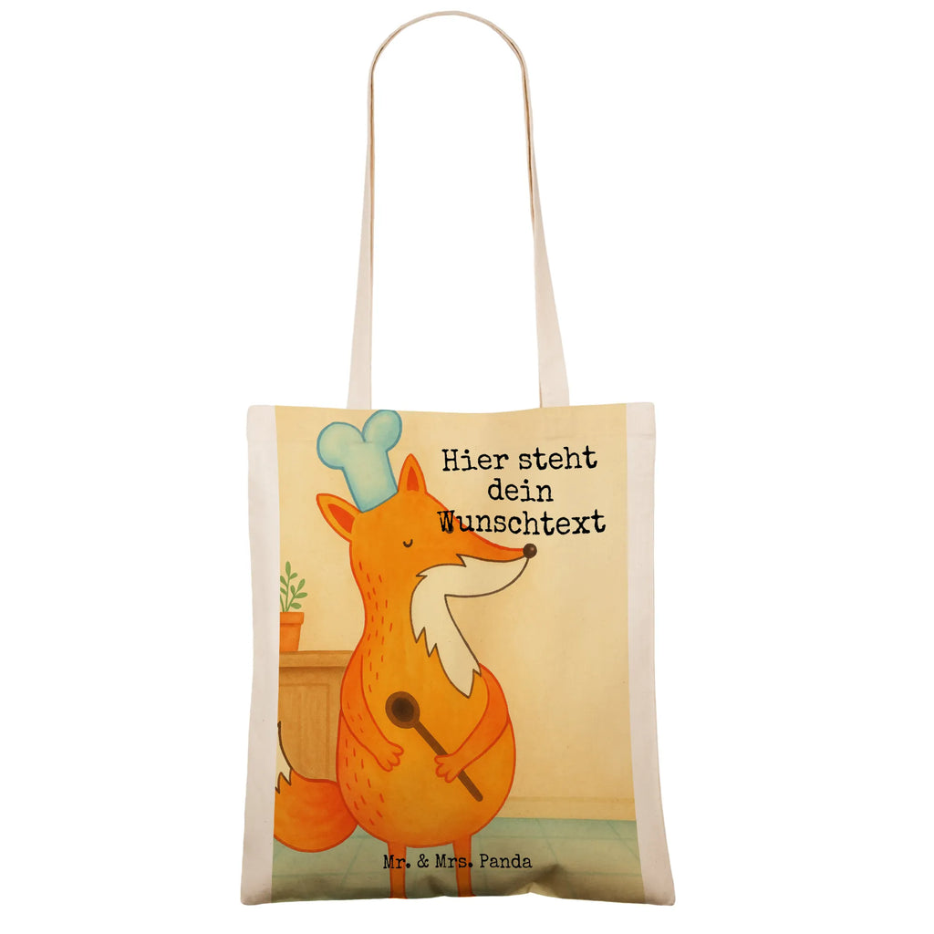 Personalised tote bag Fox A cook Design fox, foxes, forest wildlife, clever as a fox, animal lover, Slogan funny, Cook gift, Kitchen decoration, Fox, Chefs, Party slogan, Kitchen slogan, Baker, funny