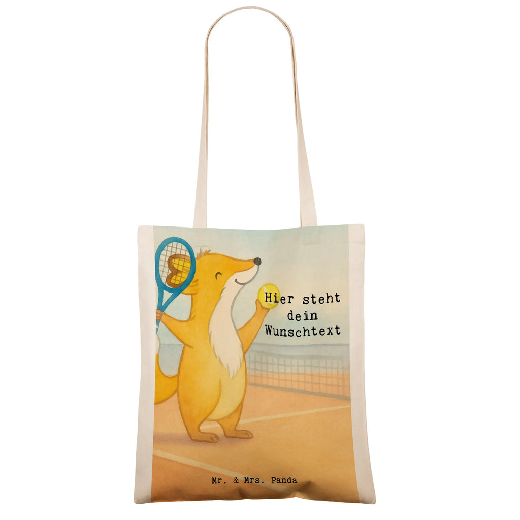 Personalizowana torba lis Grać w tenisa Design Prezent, Sport, Dyscyplina sportowa, Hobby, Darować, Dziękuję, Dzięki, Wyróżnienie, Wygrana, Sportowiec