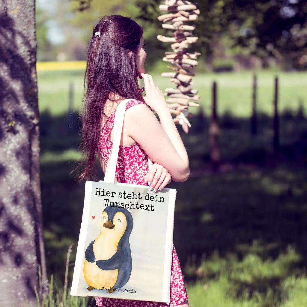 Personalisierte Tragetasche Pinguin Diät Design Personalisierte Beuteltasche, Tragetasche mit Namen, Einkaufstasche mit Namen, Personalisierte Einkaufstasche, Personalisierter Jutebeutel, Stoffbeutel mit Namen, Personalisierter Stoffbeutel, Personalisierte Jutetasche, Personalisierte Tasche, Personalisierte Kindergartentasche, Personalisierter Beutel, Pinguin, Körperliebe, Gewicht, Abspecken, Diät, Motivation, Abnehmen, Selbstrespekt, Selbstliebe, Pinguine