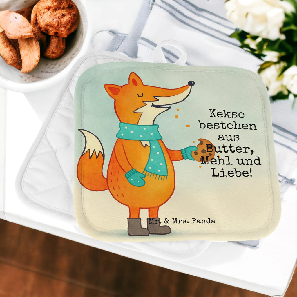 2-elementowy zestaw podkładek pod garnki lis ciasteczko Design Topflappen, Topflappen mit Spruch, Topfuntersetzer, Topfhandschuh, Ofenhandschuh, Schöne Topflappen, Ofenhandschuhe, Topflappen Set, Topflappenset, Topfhandschuhe, Topflappen 2er Set, Topflappen lustig, Fuchs, Küche Deko, Backen Spruch, Füchse, Weihnachtszeit, Plätzchen, Winter, Liebe, Kekse