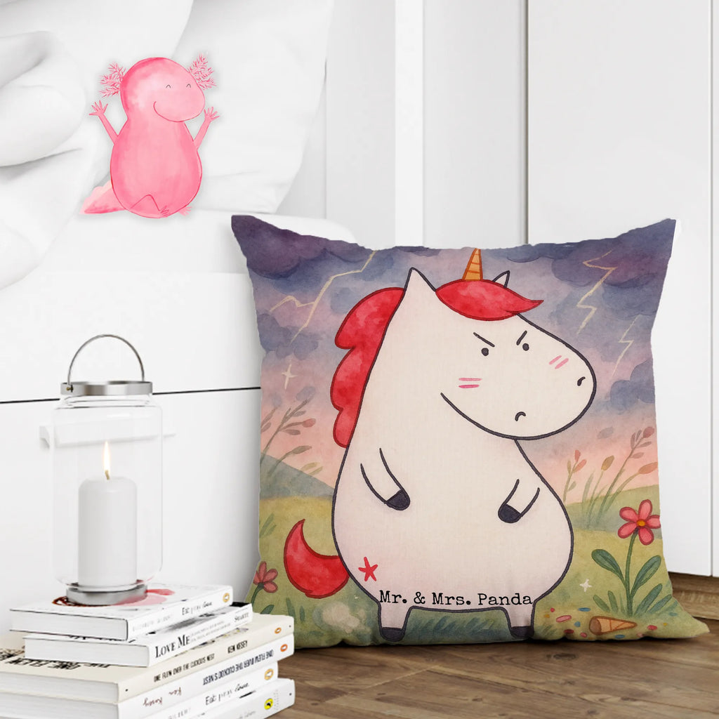 40x40 poduszka Jednorożec gniew Design Jednorożec, jednorożce, dekoracje jednorożca, jednorożec