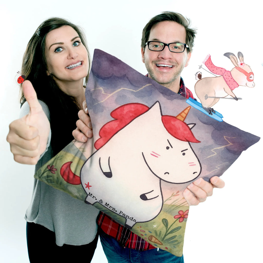 40x40 poduszka Jednorożec gniew Design Jednorożec, jednorożce, dekoracje jednorożca, jednorożec