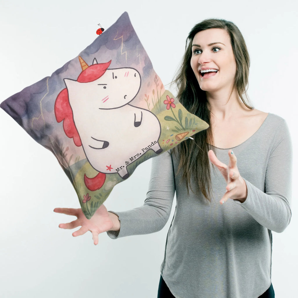 40x40 poduszka Jednorożec gniew Design Jednorożec, jednorożce, dekoracje jednorożca, jednorożec