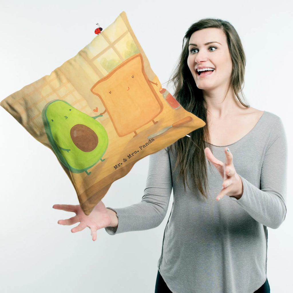 40x40 poduszka Awokado Tost Design Awokado, Warzywa, Wegan, Zdrowy