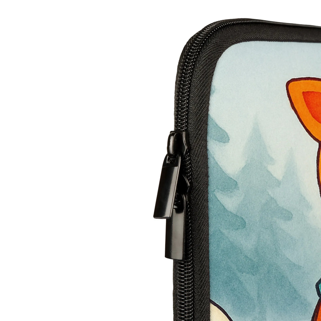 Personalized Notebook Bag Fox biscuit Design fox, foxes, forest wildlife, clever as a fox, animal lover, winter, cookies, kitchen decoration, christmas time, baking saying, christmas present, love