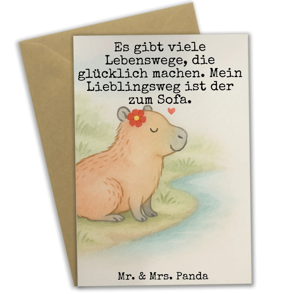 Greetings card Capybara flower Design birthday card, wedding card, folding card, greeting card, invitation card, small animals, cute, funny, cute animal motives, hand drawn, small world, funny sayings, good mood, happy, gifts, gift ideas, special gifts, animal lover, card