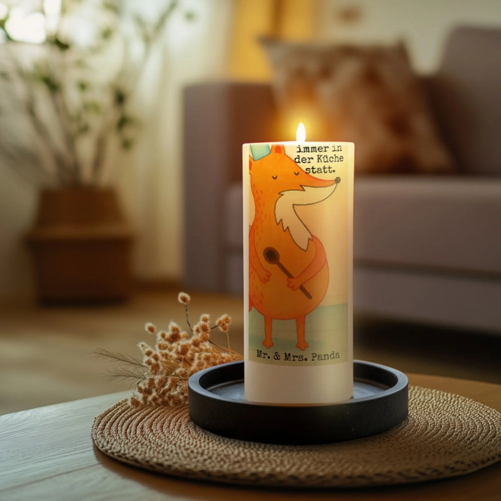 Candle Fox A cook Design fox, foxes, forest wildlife, clever as a fox, animal lover, Chefs, Kitchen decoration, Baker, Fox, Cook gift, Slogan funny, funny, Kitchen slogan, Party slogan