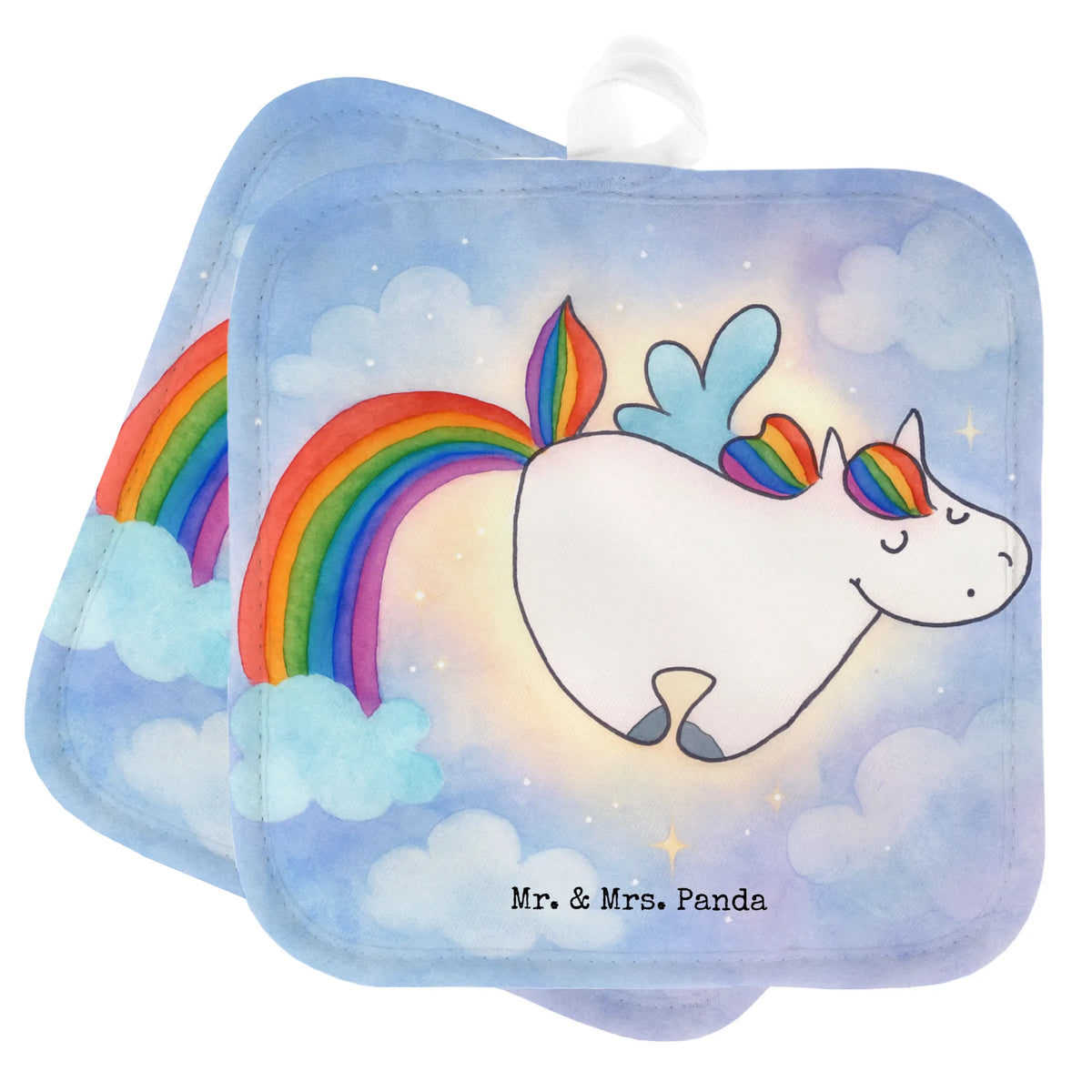 2er Set Topflappen  Einhorn Fliegendes Pferd Design Doppel Topflappen, Topflappen 2er Set, Topflappen im Doppelpack, Topfuntersetzer, 2er Set Topflappen, Kochlappen, Ofenlappen, Zwei Topflappen, topfhalter, Topflappen Set, Topflappenset, Topflappen, Unicorn, Einhorn, Einhörner, Einhorn Deko, Glitzer, Spielen, Regenbogen, Erwachsenwerden, Realität