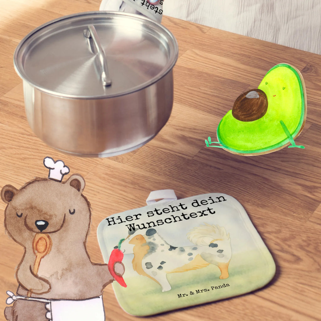 Personalised pot holder Dog Australia Shepherd Design dog, mutt, hound, woof, dog mama, dog breed, love dogs, love for dogs, dog decorative items, bag with dog print, funny gifts for dog owners, what do you give a dog lover, Christmas gifts for dogs, gifts for dogs, dog sayings, Saying, Dog, Sayings, Family dog, Australia Shepherd, Shepherd, Dog love