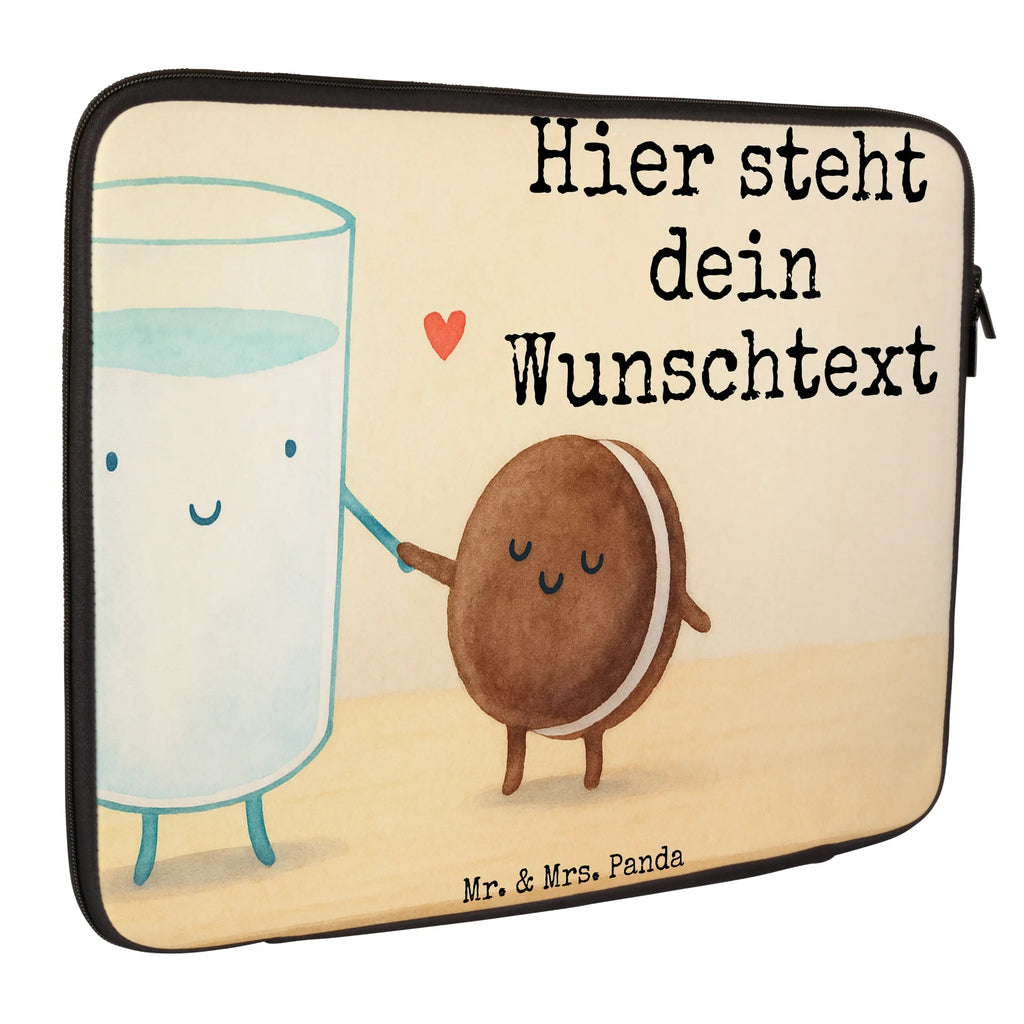 Personalized Notebook Bag milk biscuit Design small animals, cute, funny, cute animal motives, hand drawn, small world, funny sayings, good mood, happy, gifts, gift ideas, special gifts, animal lover, card, invitation breakfast, perfect couple, milk, romantic, biscuit, motif sweet, cookie, cookies, Milk, coffee