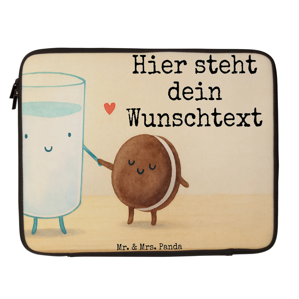 Personalized Notebook Bag milk biscuit Design small animals, cute, funny, cute animal motives, hand drawn, small world, funny sayings, good mood, happy, gifts, gift ideas, special gifts, animal lover, card, invitation breakfast, perfect couple, milk, romantic, biscuit, motif sweet, cookie, cookies, Milk, coffee