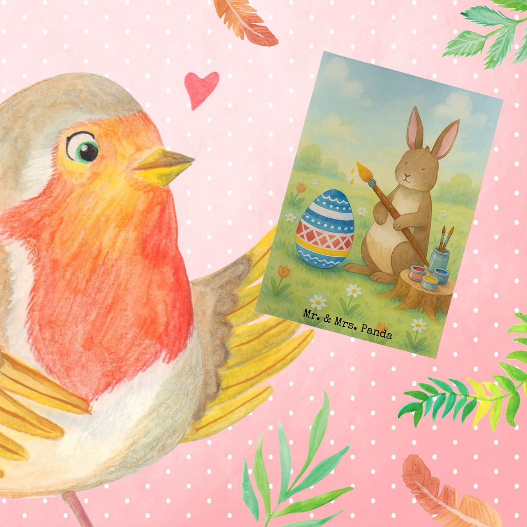 Greetings card Hare painting eggs Design birthday card, folding card, greeting card, invitation card, wedding card, Easter, Easter bunny, rabbit, painted Easter eggs, Easter greetings, Easter flower, Happy Easter, egg painting, Easter egg