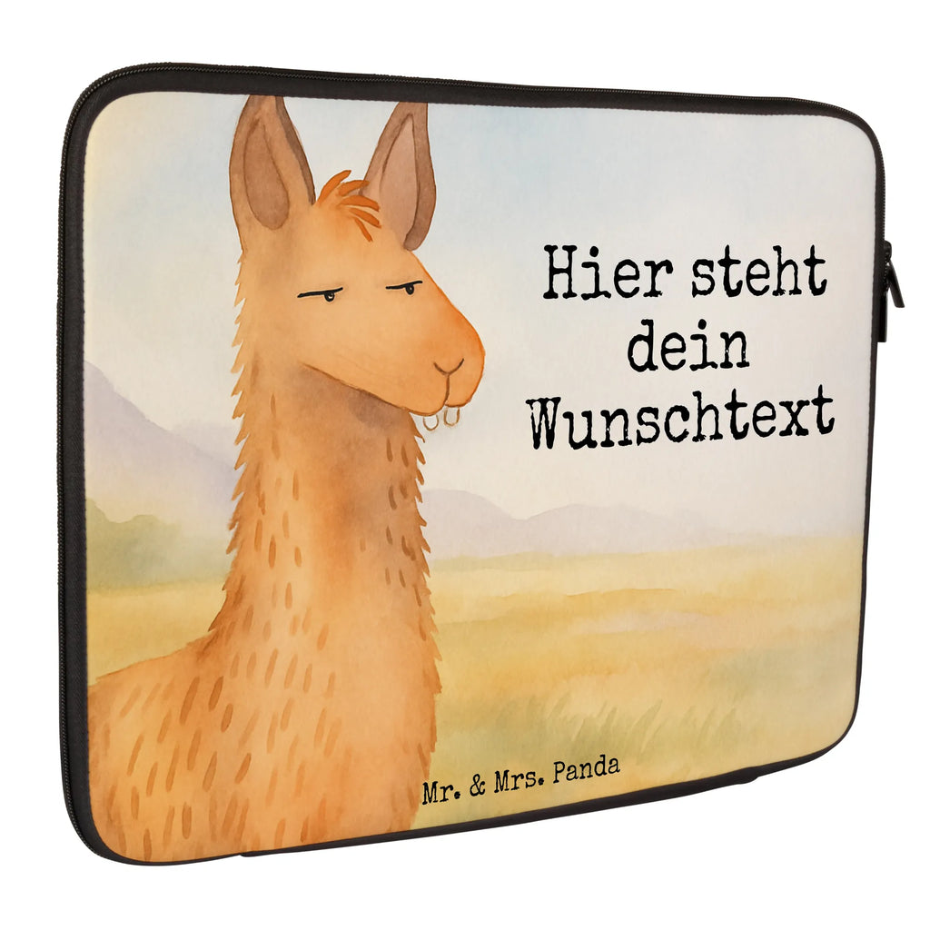 Personalized Notebook Bag llama head Annoyed Design Llama, llama, alpaca, trendy animal, partner, lamas, being right, office life, boss, best friend, girlfriend, office, apprentice, lama, being annoyed