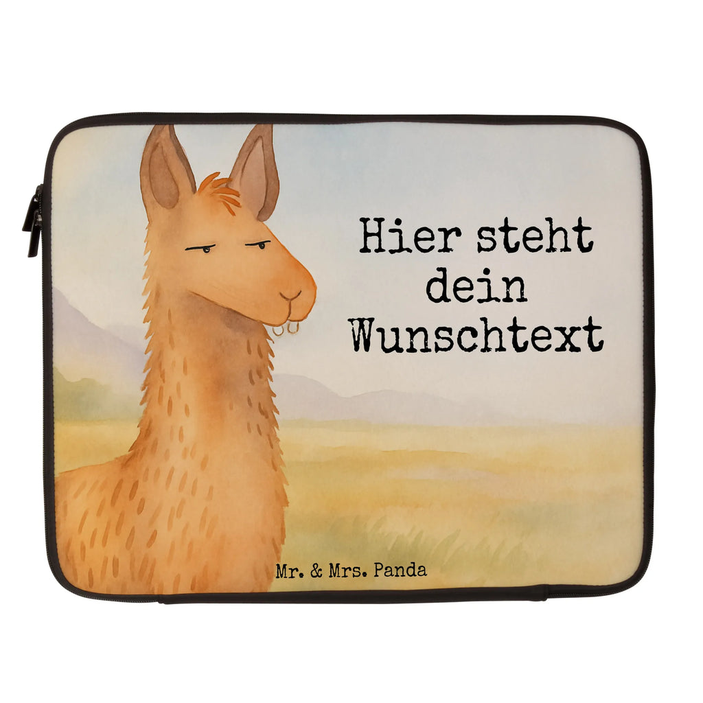 Personalized Notebook Bag llama head Annoyed Design Llama, llama, alpaca, trendy animal, partner, lamas, being right, office life, boss, best friend, girlfriend, office, apprentice, lama, being annoyed