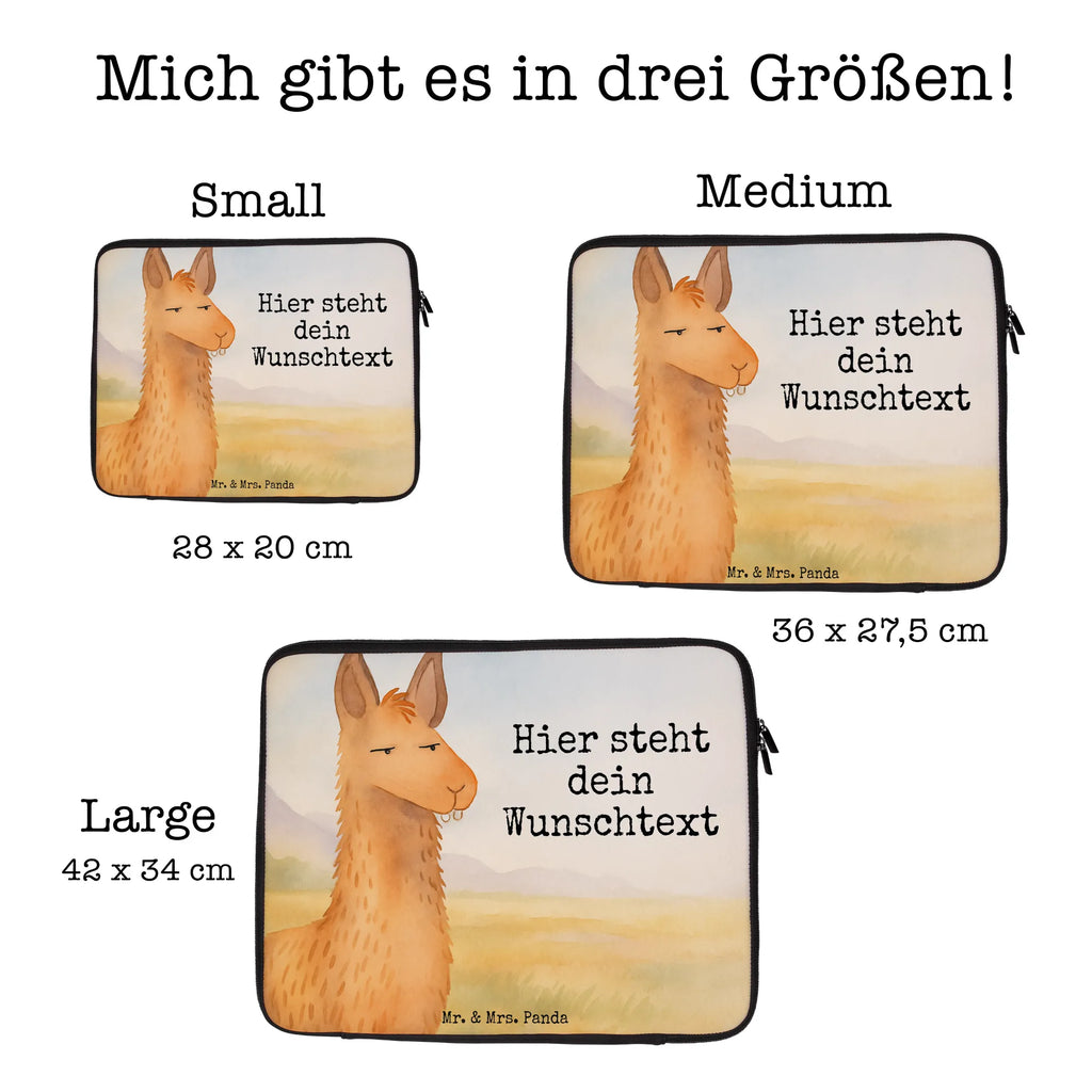 Personalized Notebook Bag llama head Annoyed Design Llama, llama, alpaca, trendy animal, partner, lamas, being right, office life, boss, best friend, girlfriend, office, apprentice, lama, being annoyed