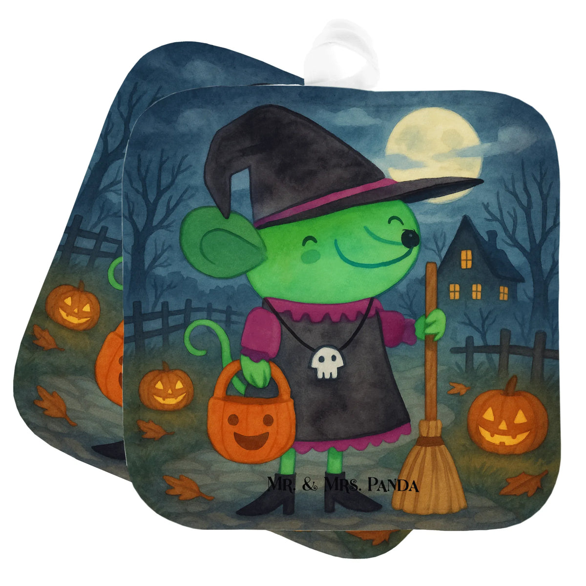 Pot holder Mouse Witch Design decoration, gifts, Martin singing, decor, giving