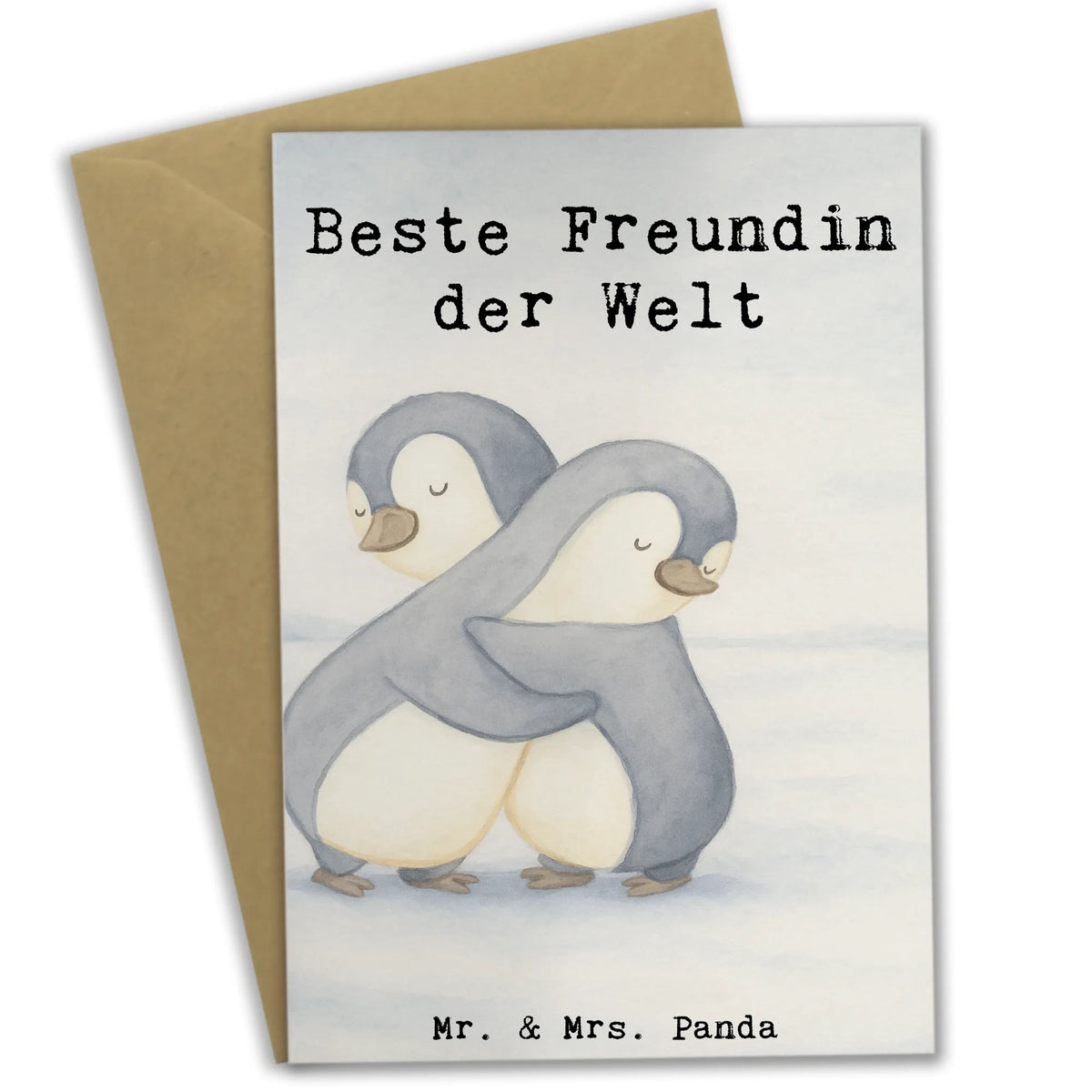 Greetings card penguin Best girlfriend in the world Design invitation card, birthday card, greeting card, folding card, wedding card, for, thank you, gift, giving, birthday, birthday present, gift idea, souvenir, make you happy, gift tip, bae, saying, best friend, wife, bff, anniversary, best, Girlfriend, girlfriends, friendship. Dearest