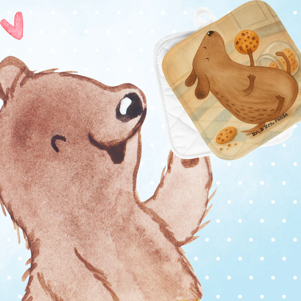 2-elementowy zestaw podkładek pod garnki pies ciastko Design Topfhandschuhe, Topflappen mit Spruch, Topflappen Set, Topflappen, Topflappen lustig, Topflappen 2er Set, Topfhandschuh, Topflappenset, Ofenhandschuh, Schöne Topflappen, Ofenhandschuhe, Topfuntersetzer, Hund, Hundemotiv, Haustier, Hunderasse, Tierliebhaber, Hundebesitzer, Sprüche, Hundekekse, Hundesnacks, Hundeleckerli, Leckerli