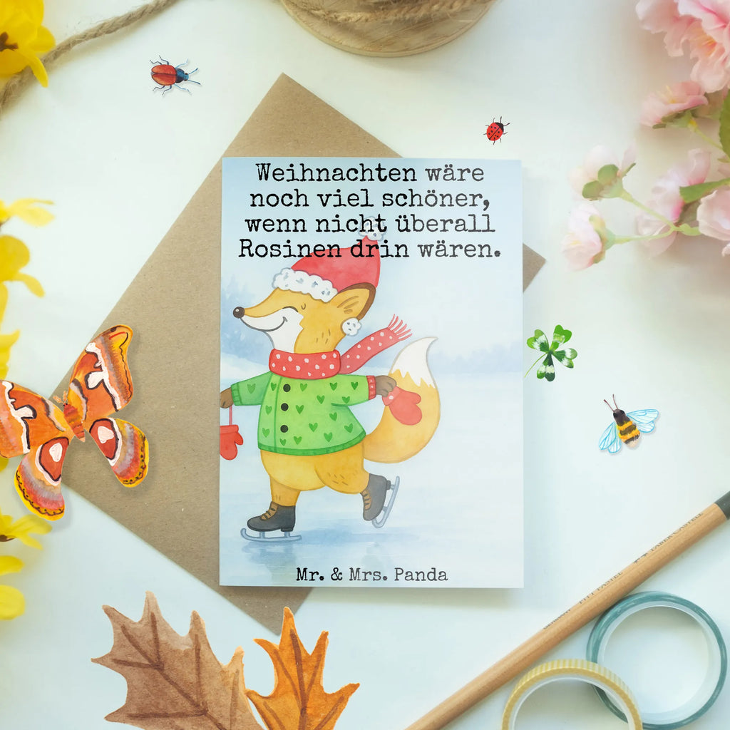 Greetings card Fox skates Design greeting card, birthday card, folding card, invitation card, wedding card, Winter, Christmas, Christmas time, snow, winter, christmas eve, christmas tree, christmas time, christmas present, santa claus, christmas, christmas days, fir tree