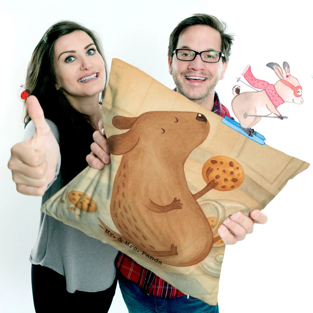 40x40 poduszka pies ciastko Design Pies, motyw psa, zwierzę domowe, rasa psa, miłośnik zwierząt, właściciel psa, powiedzenia