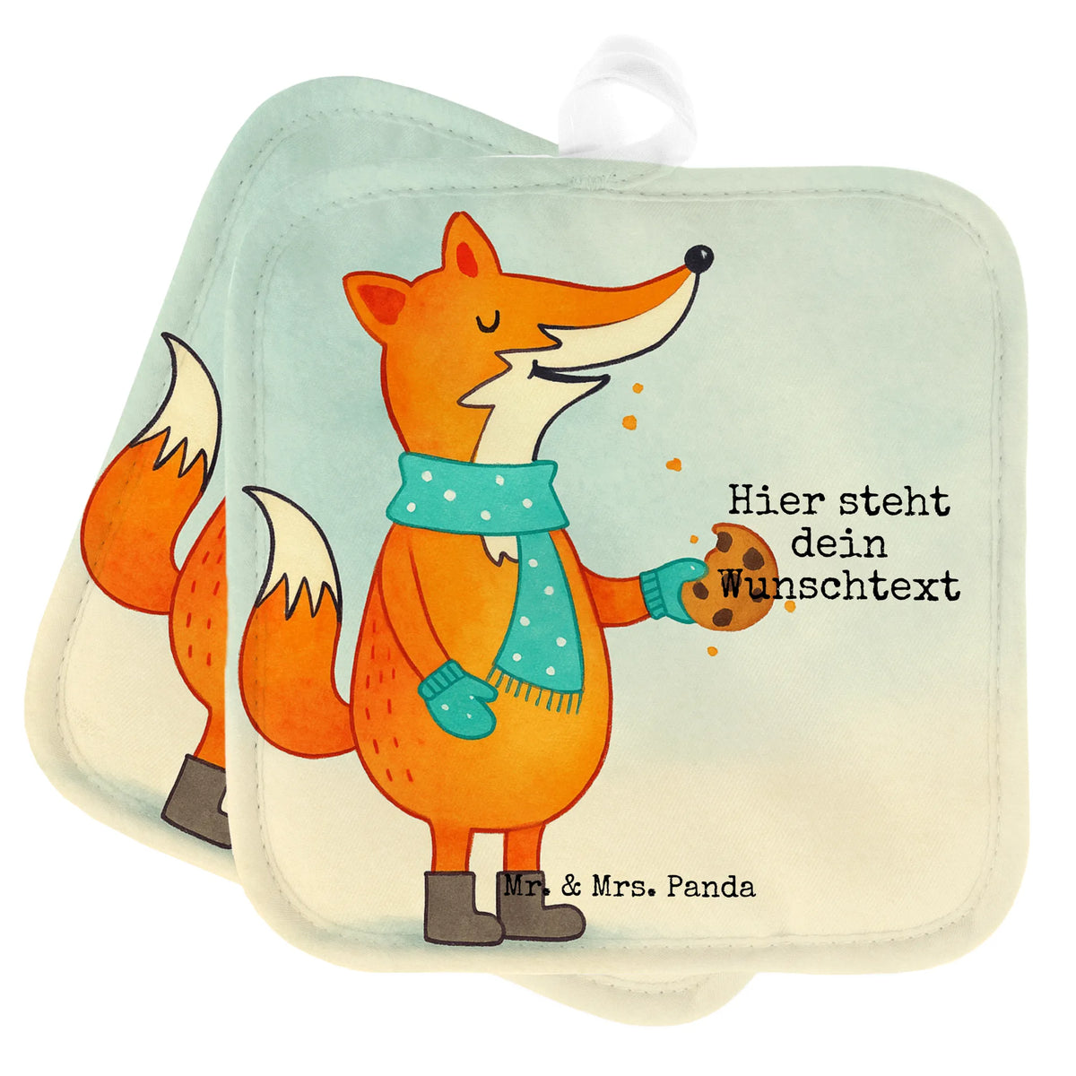 Personalisierte Topflappen Fuchs Keks Design Topflappen selbst gestalten, Küchenaccessoires personalisiert, Küchentextilien personalisiert, Topflappen bedrucken, Topfhandschuhe personalisiert, Topfhandschuhe mit Namen, Küchenzubehör personalisiert, Topflappen Set Personalisiert, Personalisierte Topfhandschuhe, Personalisierte Topflappen, Topflappen Personalisiert, Topflappen mit Namen, Fuchs, Backen Spruch, Füchse, Küche Deko, Weihnachtszeit, Plätzchen, Kekse, Winter, Liebe