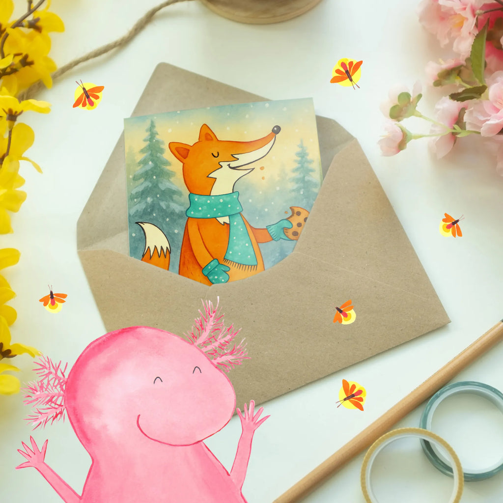 Kartka okolicznościowa lis ciasteczko Design Lis